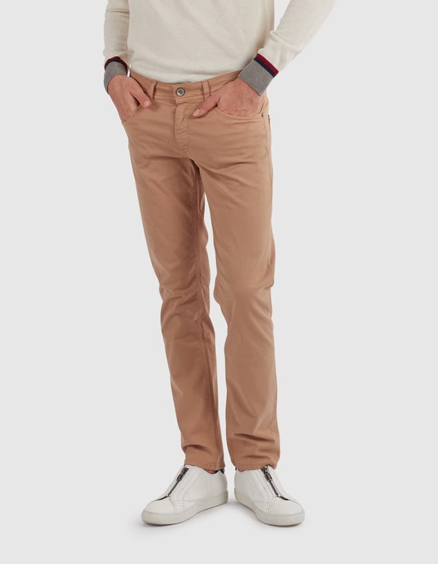 Farmer La Martina Pant Cotton Twill Stretch Twil