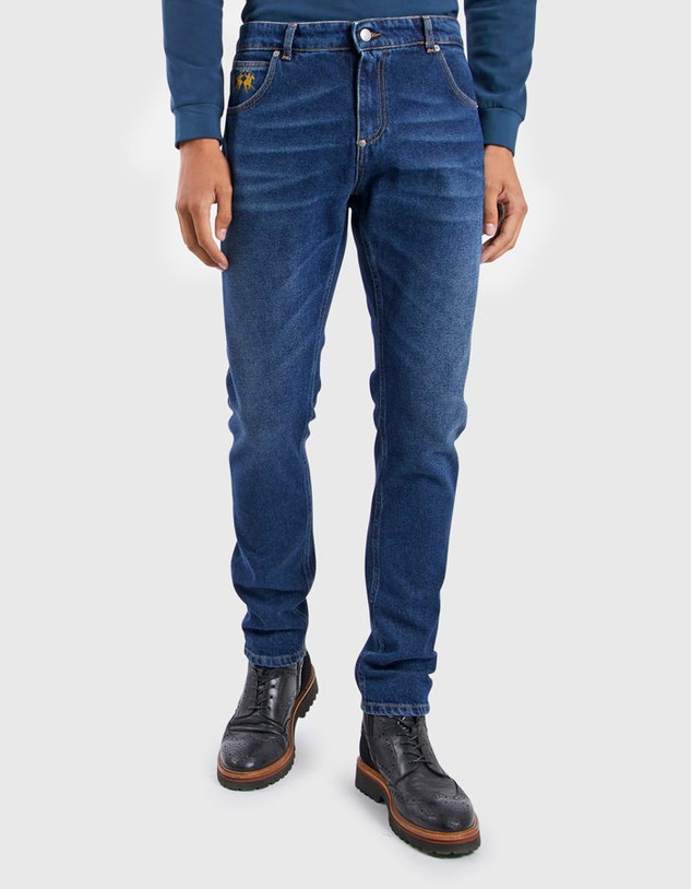 Farmer La Martina Man Stream Denim 5Pkt Denim St