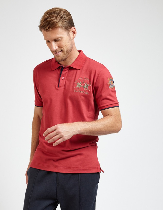 Póló La Martina Man Polo S/S Piquet Stretch