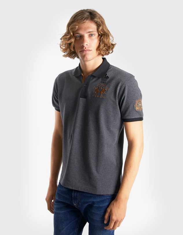 Póló La Martina Man Polo S/S Piquet Stretch