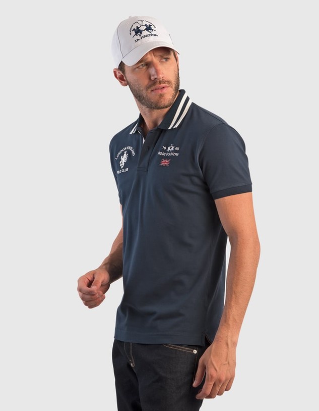 Póló La Martina Man Polo S/S Piquet Stretch