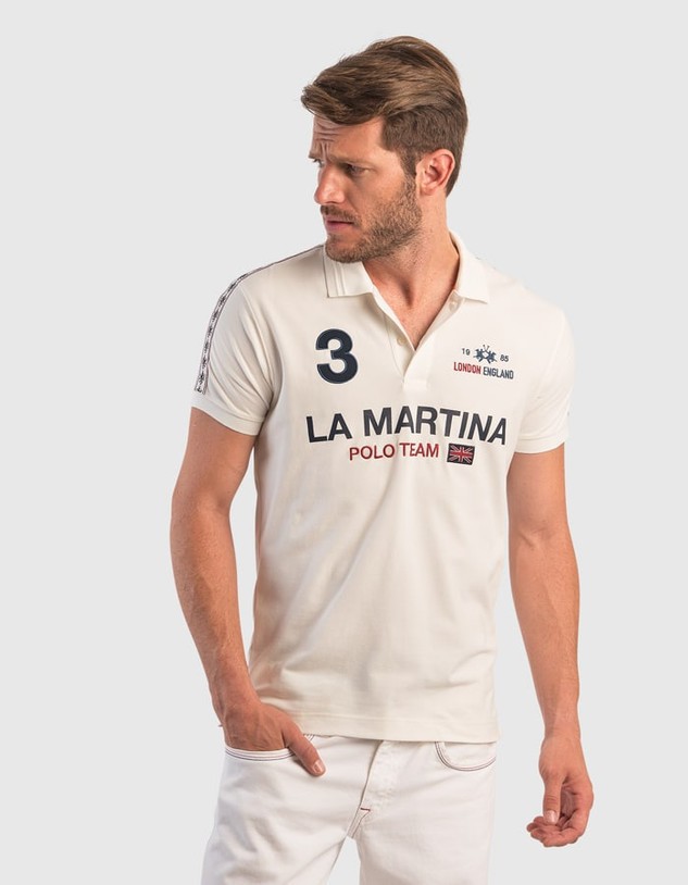 Póló La Martina Man Polo S/S Piquet Stretch