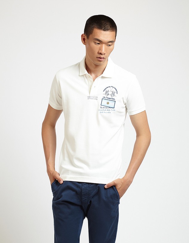 Póló La Martina Man Polo S/S Piquet Stretch