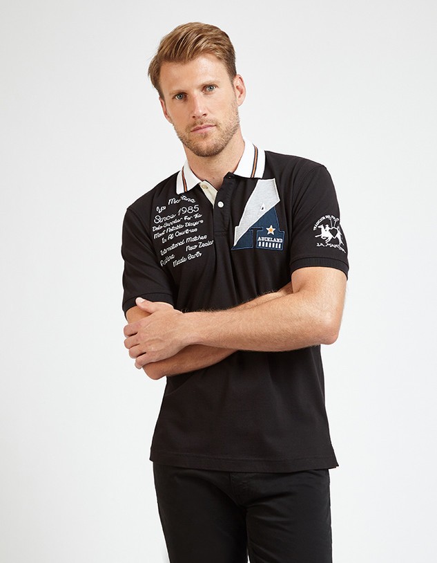 Póló La Martina Man Polo S/S Piquet Stretch