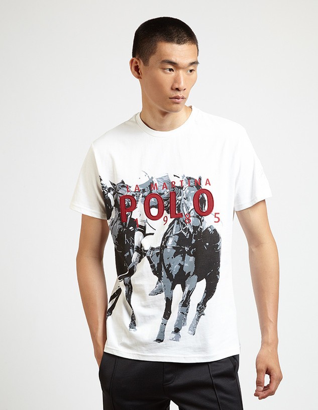 Póló La Martina Man S/S T-Shirt Cotton Jersey