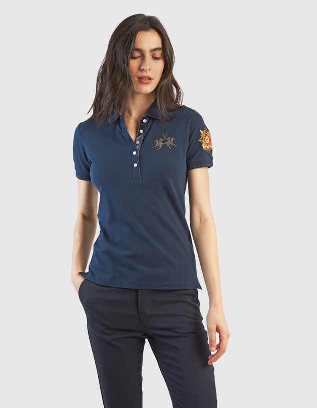 Póló La Martina Woman Polo S/S Piquet Stretch