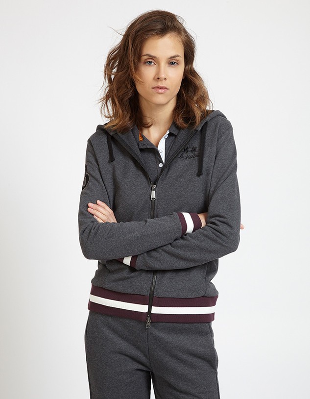 Melegítő Felső La Martina Woman Cotton Fleece