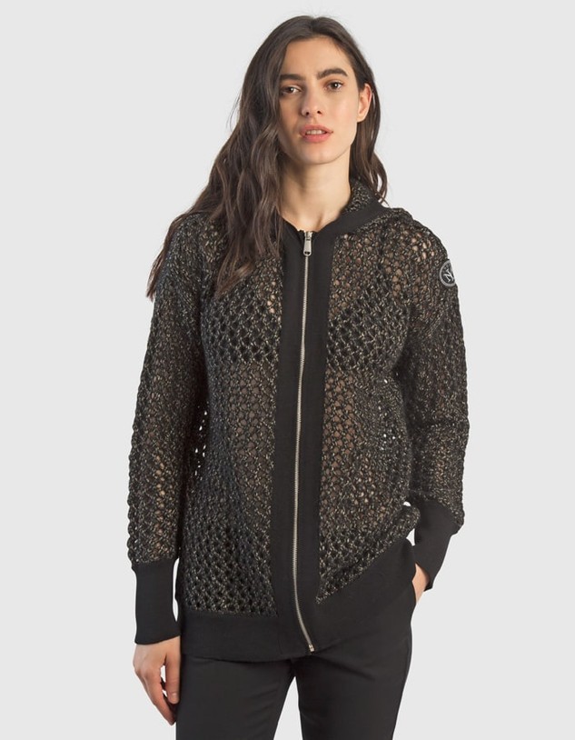 Pulóver La Martina Woman Tricot Full Zip Gg3