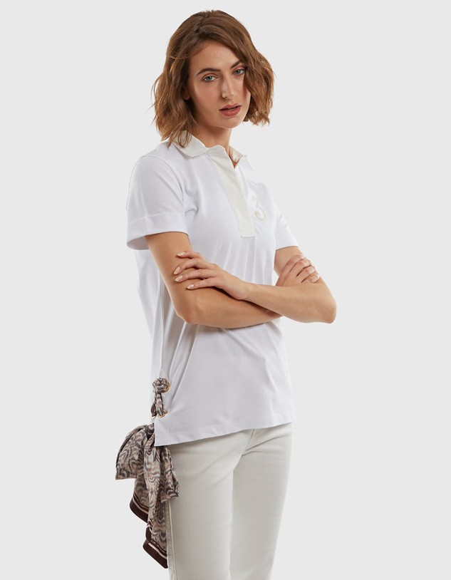 Póló La Martina Woman S/S Polo Piquet Stretch