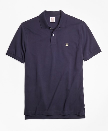 Póló Brooks Brothers Knt Supima Core Polo Org Brooks Navy