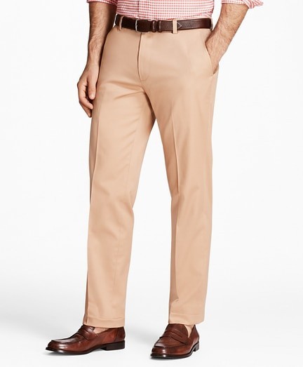 Nadrág Brooks Brothers Cbt Lw Adv Stretch Chino Milano New Bkhaki