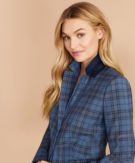 Zakó Brooks Brothers Jkt Wlblnd 3Btns Ltblupld
