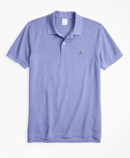Póló Brooks Brothers Knt Ss Supima Perf Polo Slim Bros B8267