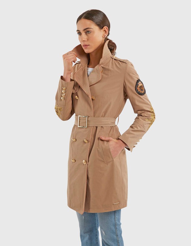 Kabát La Martina Woman Taffeta' Trench