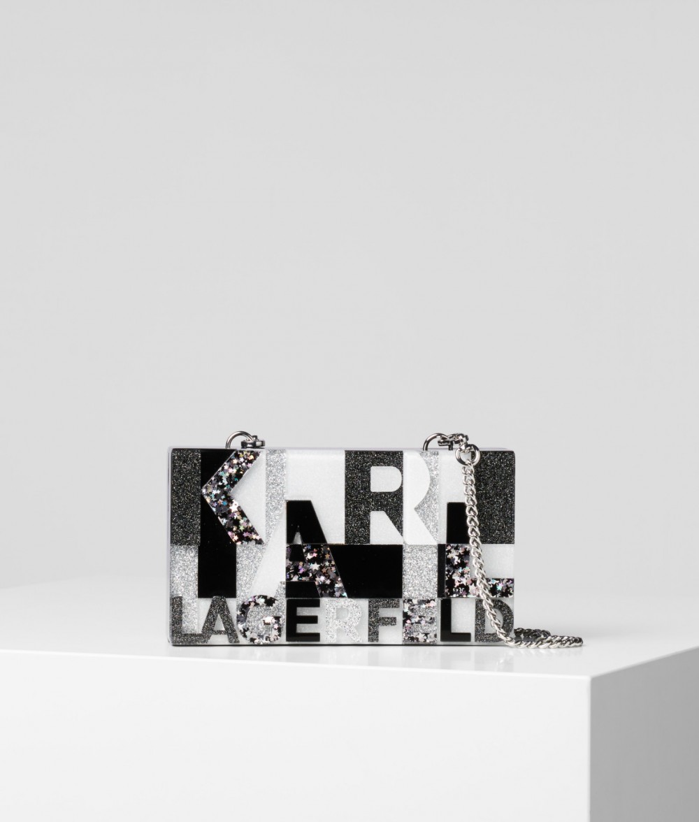 Eveningbag Karl Lagerfeld K/Karl Multi Glitt Minaudiere