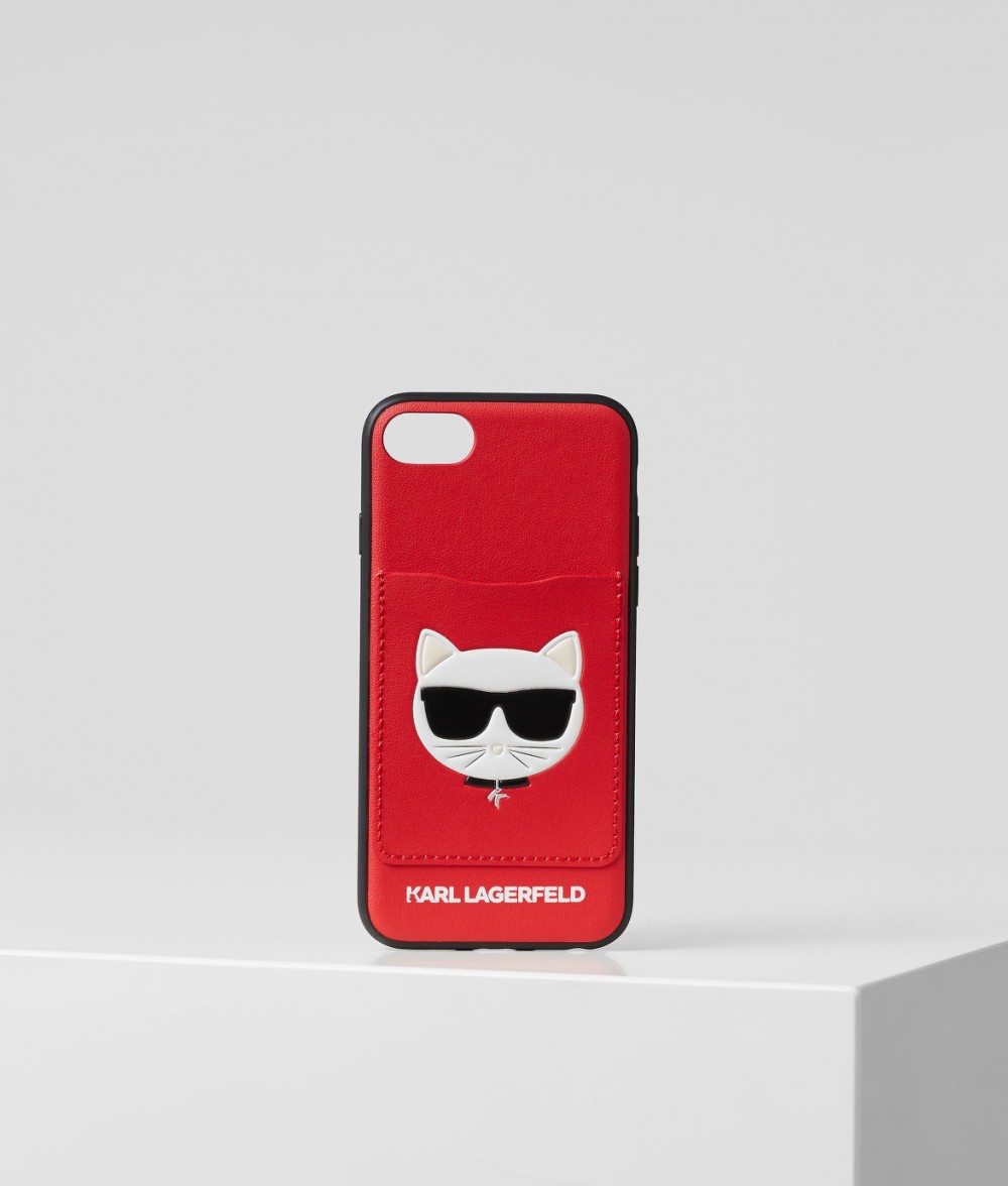 Mobiltelefon Tok Karl Lagerfeld Choupette Cardslot Case 8