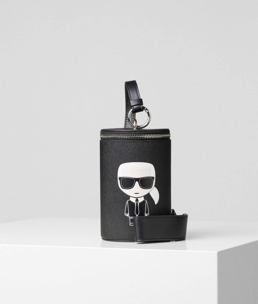 Retikül Karl Lagerfeld K/Ikonik Tubular Pouch