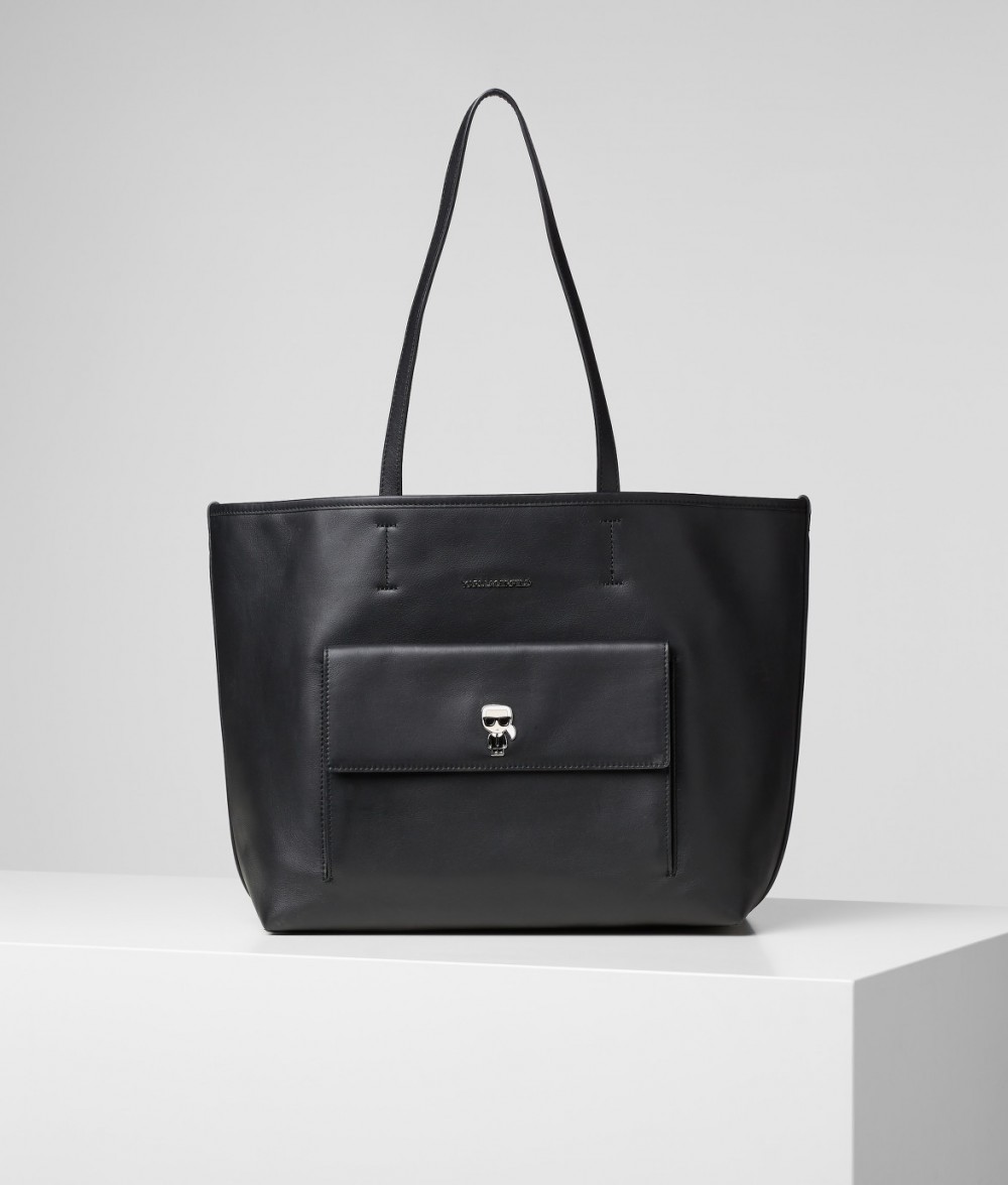 Retikül Karl Lagerfeld K/Ikonik Metal Pin Tote