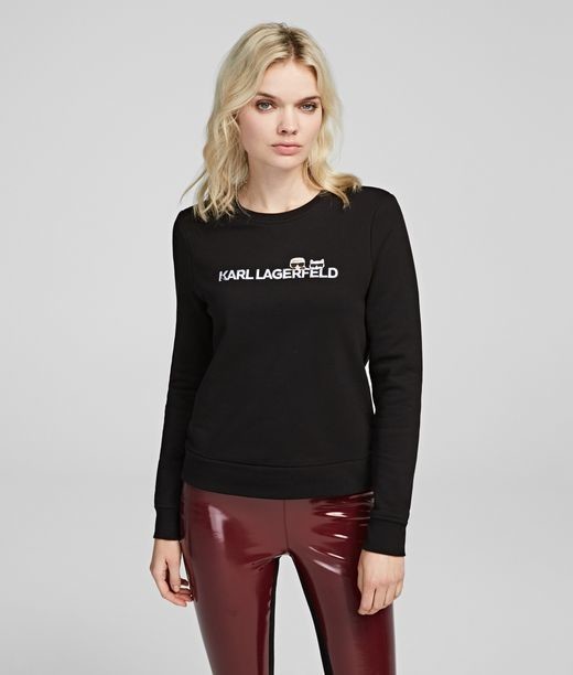 Melegítő Felső Karl Lagerfeld Ikonik & Logo Sweatshirt
