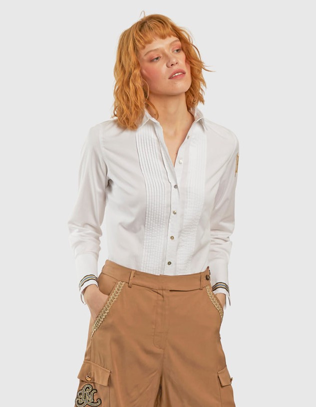 Ing La Martina Woman Shirt Cotton Poplin