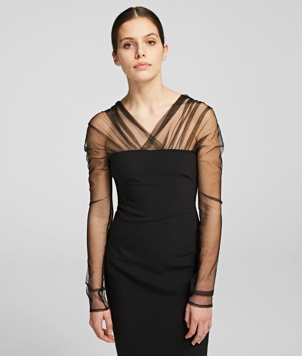 Ruha Karl Lagerfeld Midi Party Dress