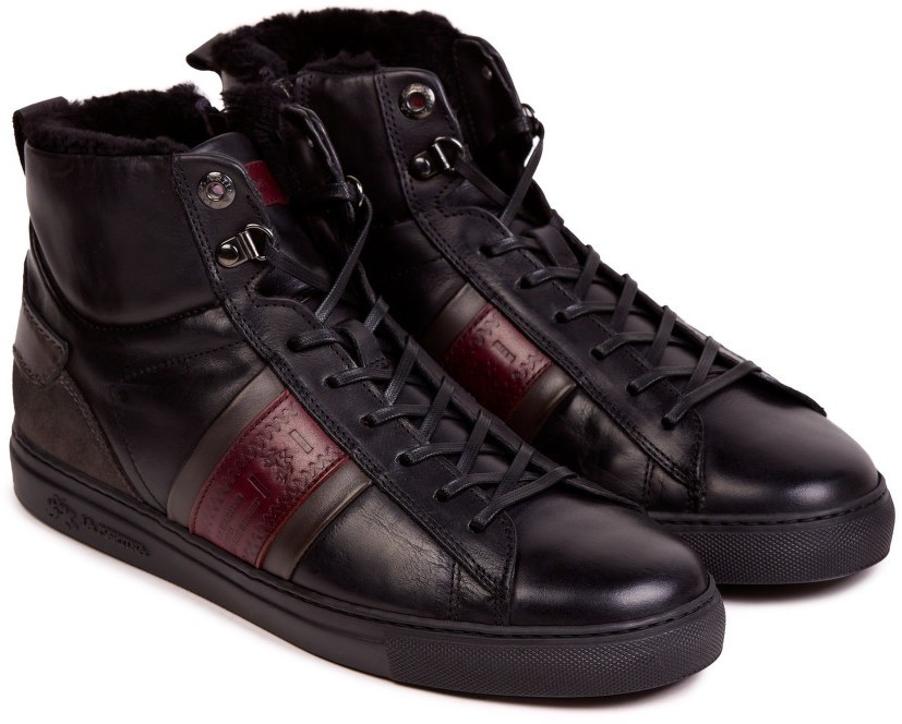 Bokacipő La Martina Man Shoes Ohio Calf Leather