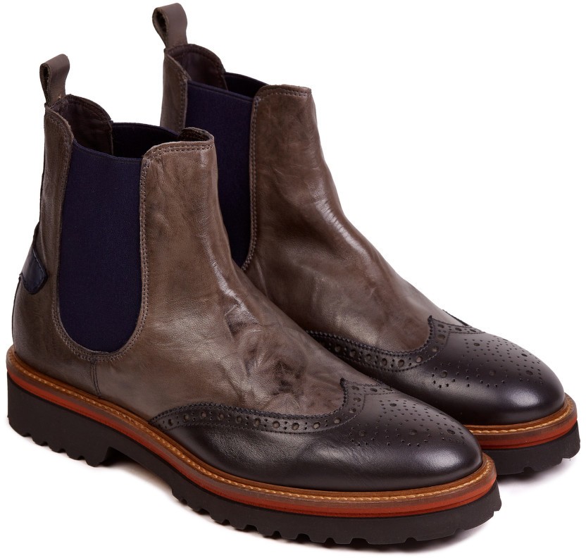 Bokacipő La Martina Man Boots Canyon Calf Leather