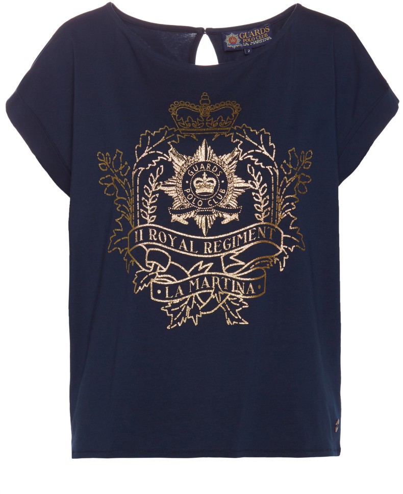 Póló La Martina Woman Tshirt S/S Stretch Cotto