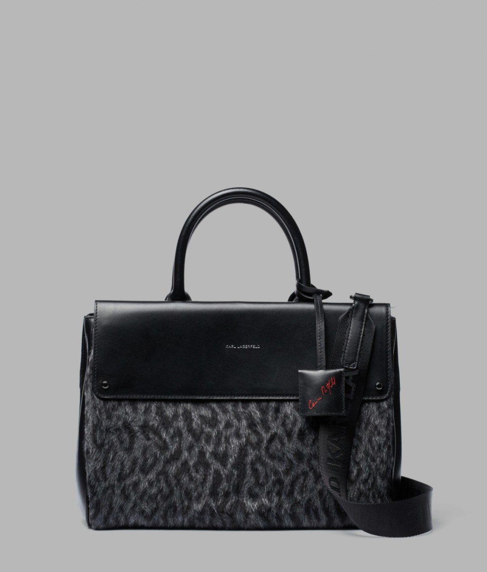 Táska Karl Lagerfeld Karl X Carine Ikon Tote Leo