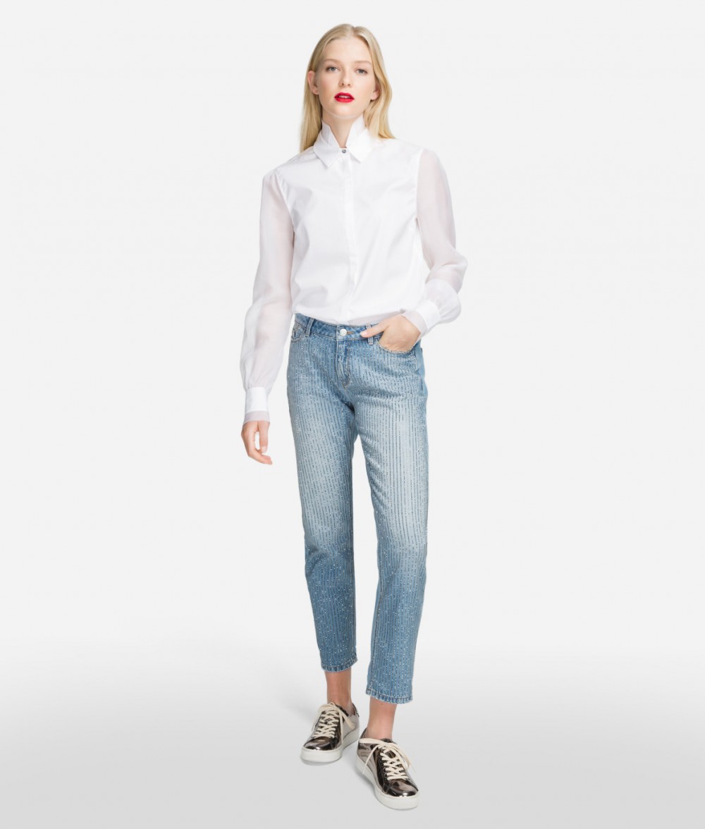 Farmer Karl Lagerfeld Sparkle Girlfriend Denim