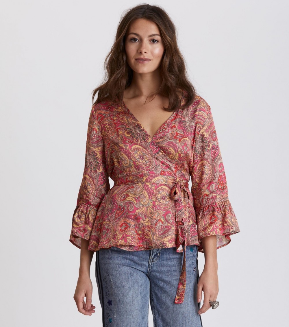 Blúz Odd Molly Deep Groove Garden Blouse