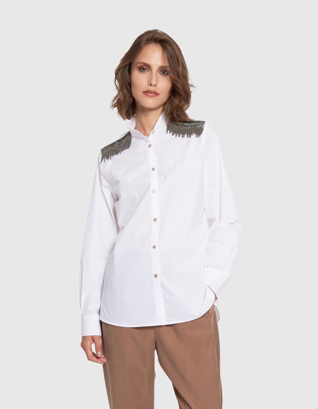 Ing La Martina Woman Shirt L/S Silky Poplin