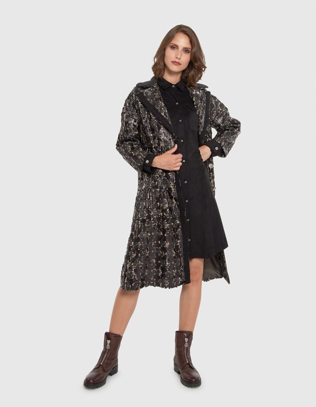 Kabát La Martina Woman Outdoor Sequins Jacquard