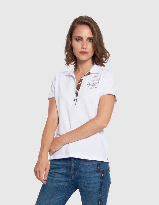 Póló La Martina Woman Polo S/S Piquet Stretch