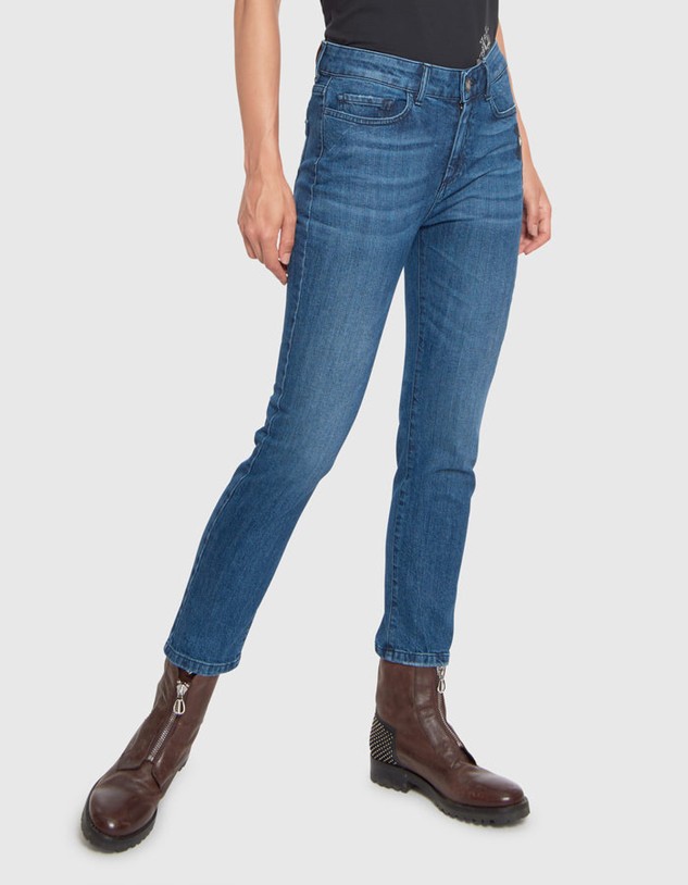 Farmer La Martina Woman Denim Pant Blue Denim St