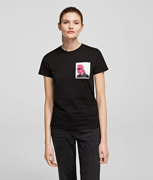 Póló Karl Lagerfeld Karl Legend Double Print Tee