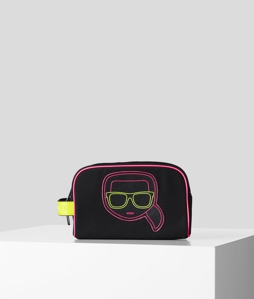 Kozmetikai Táska Karl Lagerfeld K/Ikonik Neon Washbag Nylon