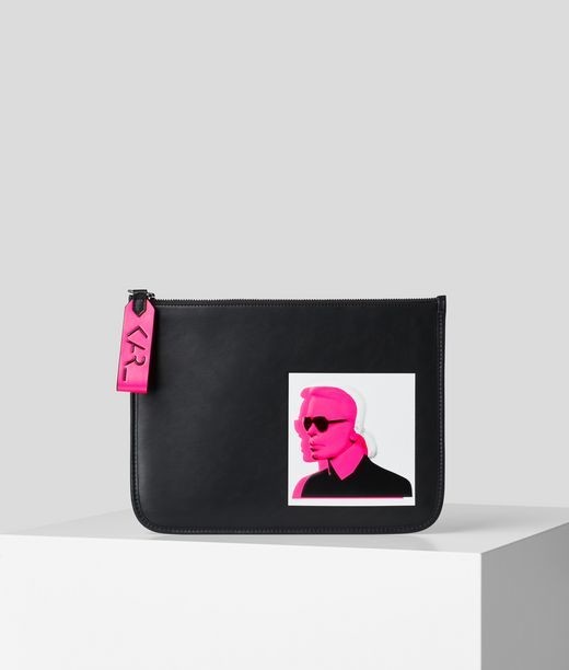 Táska Karl Lagerfeld Karl Legend Leather Pouch