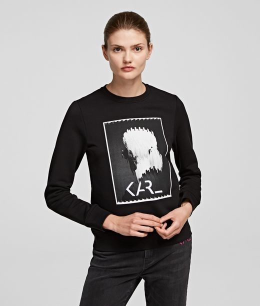 Melegítő Felső Karl Lagerfeld Karl Legend Print Sweatshirt