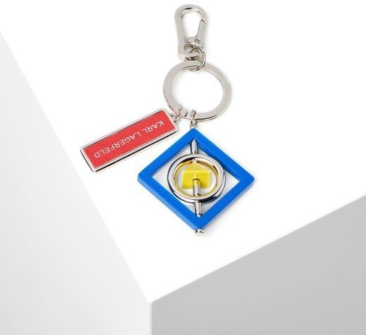 Kulcstartó Karl Lagerfeld Geometric Spin Keychain