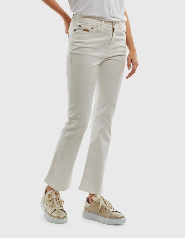 Farmer La Martina Woman Bull Denim Pant Bull Den