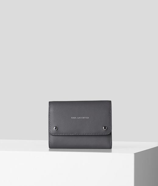 Pénztárca Karl Lagerfeld K/Ikon Md Flap Wallet