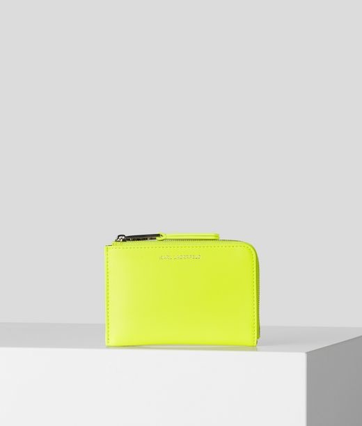 Bankkárty Tok Karl Lagerfeld K/Journey Neon Zip Card Holder