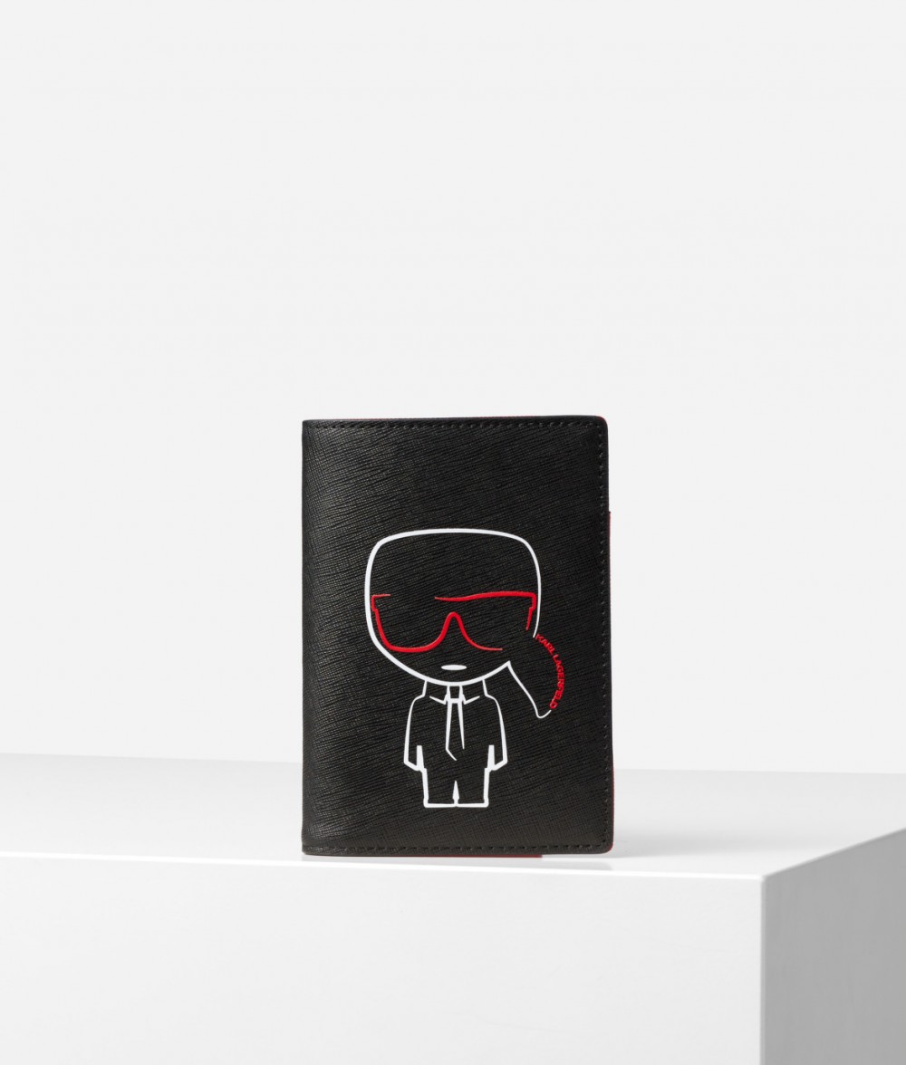 Útlevél Tok Karl Lagerfeld K/Ikonik Outline Pass Holder