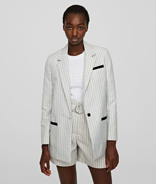 Zakó Karl Lagerfeld College Pinstripe Jacket