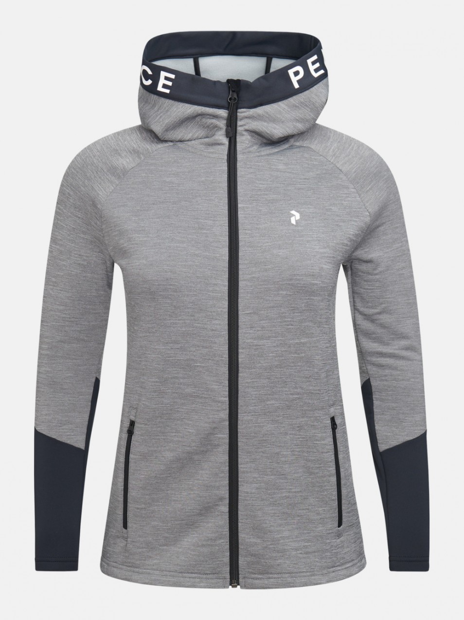 Melegítő Felső Peak Performance W Rider Mel Zip Hood