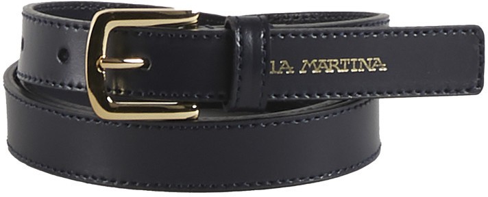 Öv La Martina Cintura Donna Belts La Martina -Tg. 100 Nero