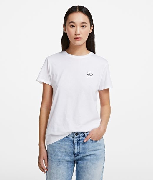 Póló Karl Lagerfeld Kl Signature T-Shirt