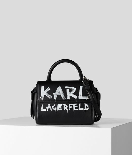 Retikül Karl Lagerfeld K/Ikon Graffiti Mini Th