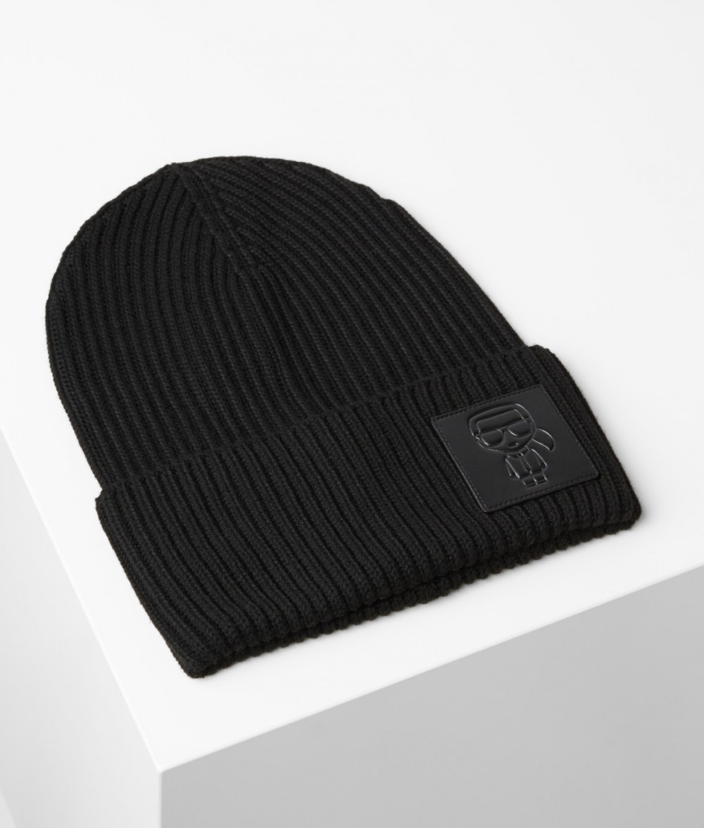 Sapka Karl Lagerfeld K/Ikonik Patch Beanie